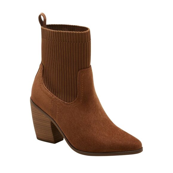 NWT Universal Thread Womens Kinley Ankle Boots 88225814 Cognac Brown 11M - Picture 1 of 9